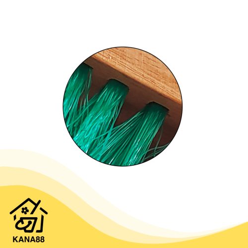 Sikat Nilon Kumis Butterfly Gagang Kayu Bulu Tebal