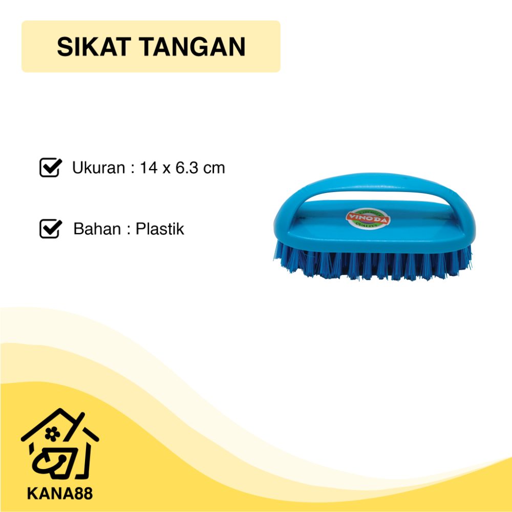 Sikat Tangan Vinoda Pembersih Baju Lantai Plastik Sikat Cuci Murah