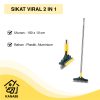 Sikat Viral 2 in 1 SIkat + Wiper Squeeze Lantai Mini Serbaguna