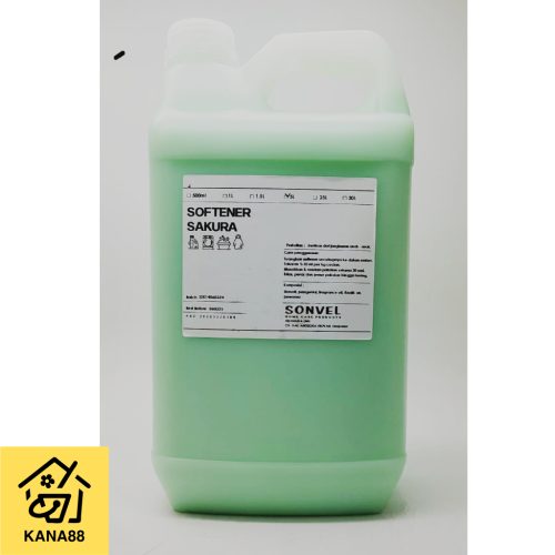 Softener Sakura Sonvel 5L Pelembut Pewangi Pakaian Laundry
