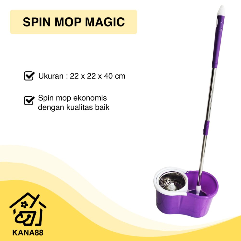 Spin Mop Alat Pel Lantai Murah Lengkap Dengan Ember Ekonomis Berkualitas