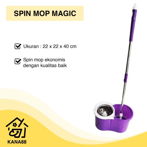 Spin Mop Alat Pel Lantai Murah Lengkap Dengan Ember Ekonomis Berkualitas