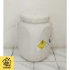 Tong Bekas Kaporit Pemutih 60L Drum Plastik Tempat Sampah Tebal +Tutup
