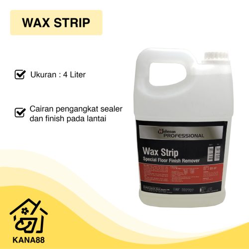 Wax Strip SC Johnson 4L Wax Strip Pembersih Sealer Coating Lantai