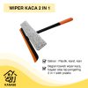 Wiper Kaca 2 in 1 Potens Pengering Pembersih Kaca Window Squeeze