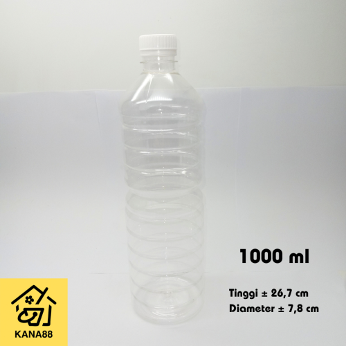 Botol Bening Kosong Plastik Murah